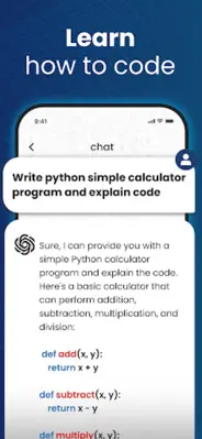 Chatbot AI android App screenshot 3